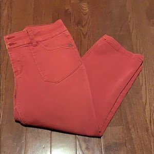 Rewind Burnt Orange Capris